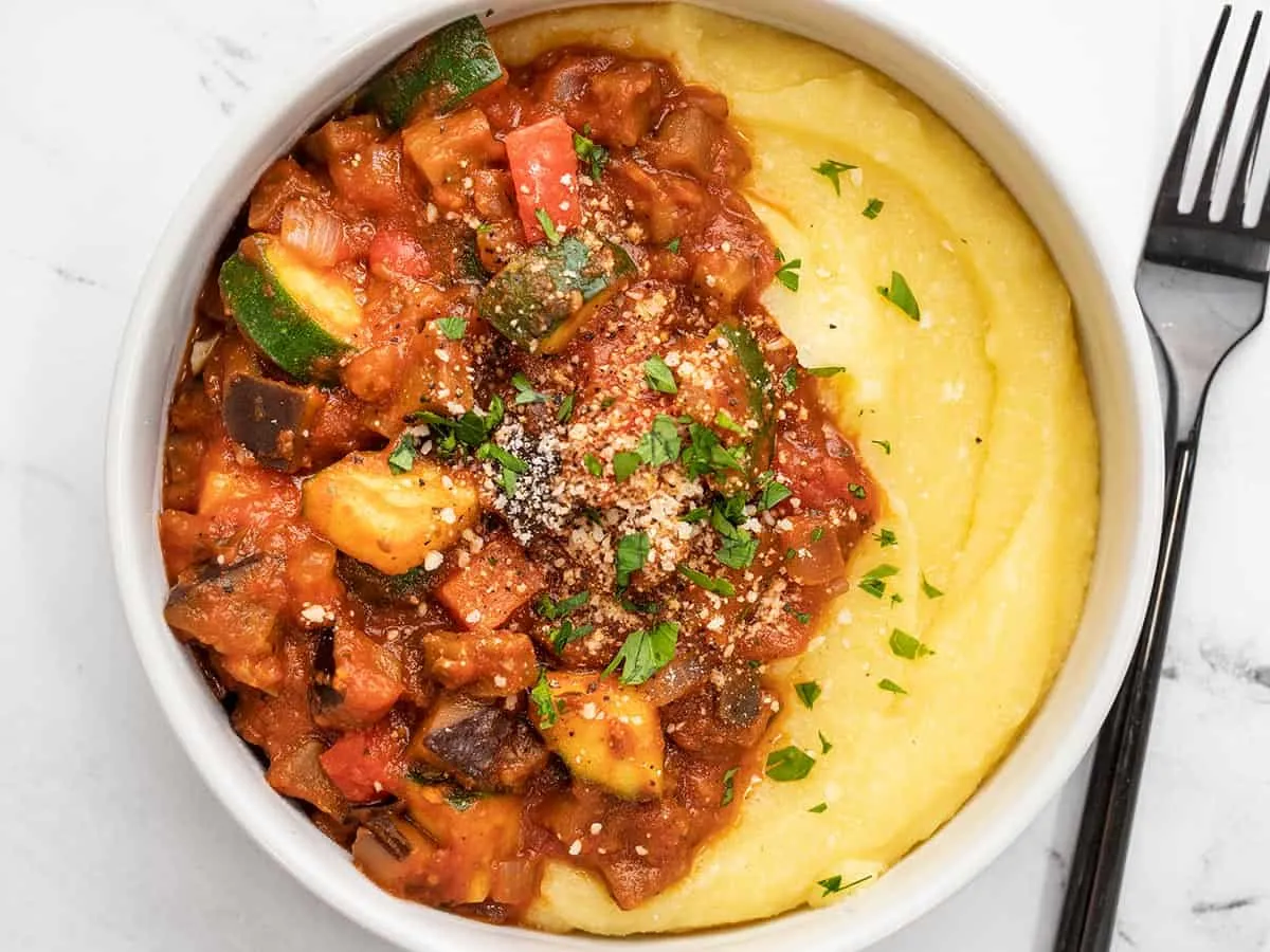 Summer Vegetables in Red Sauce