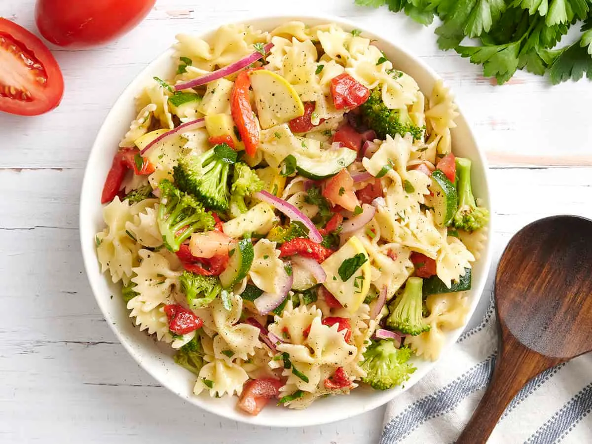 Summer Vegetable Pasta Salad