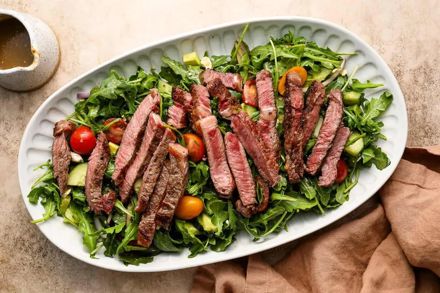 Easy Steak Salad Recipe – Juicy and Flavorful