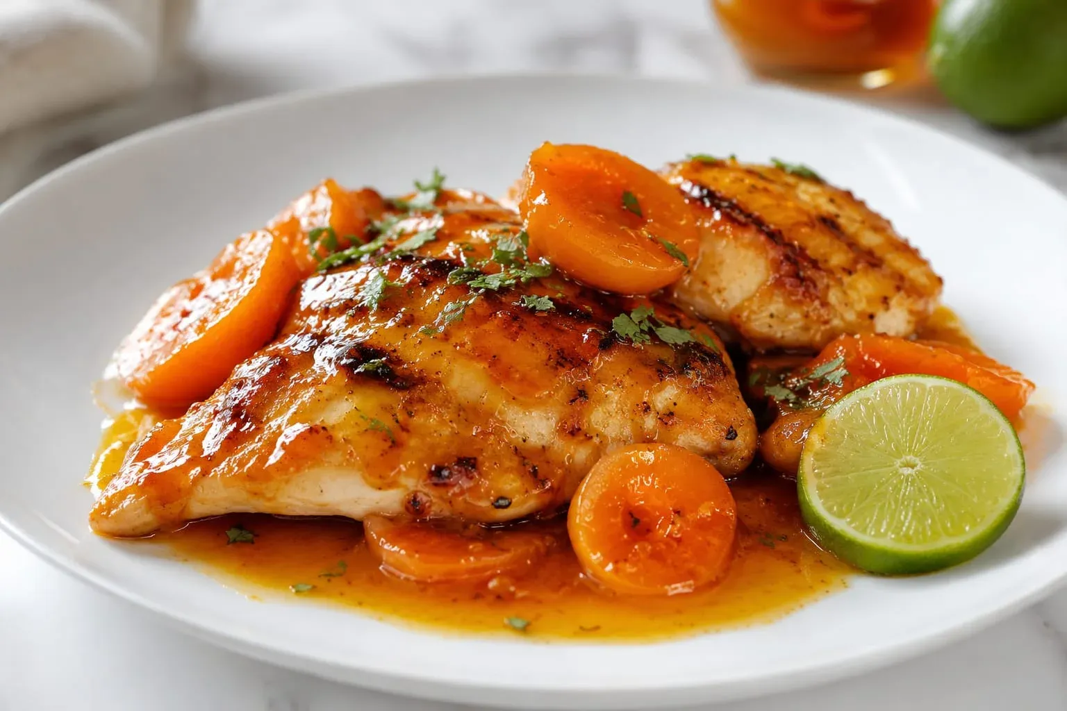 Sweet and Tangy Apricot Chicken