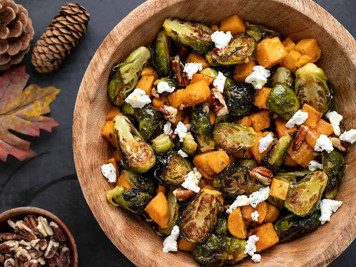 Roasted Brussels Sprouts Salad