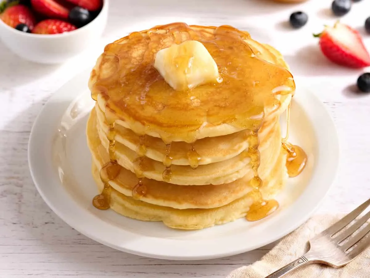 Fluffy Homemade Pancakes