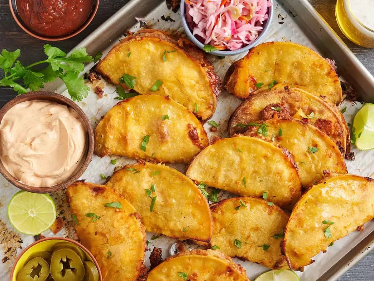 Crispy Sheet Pan Tacos