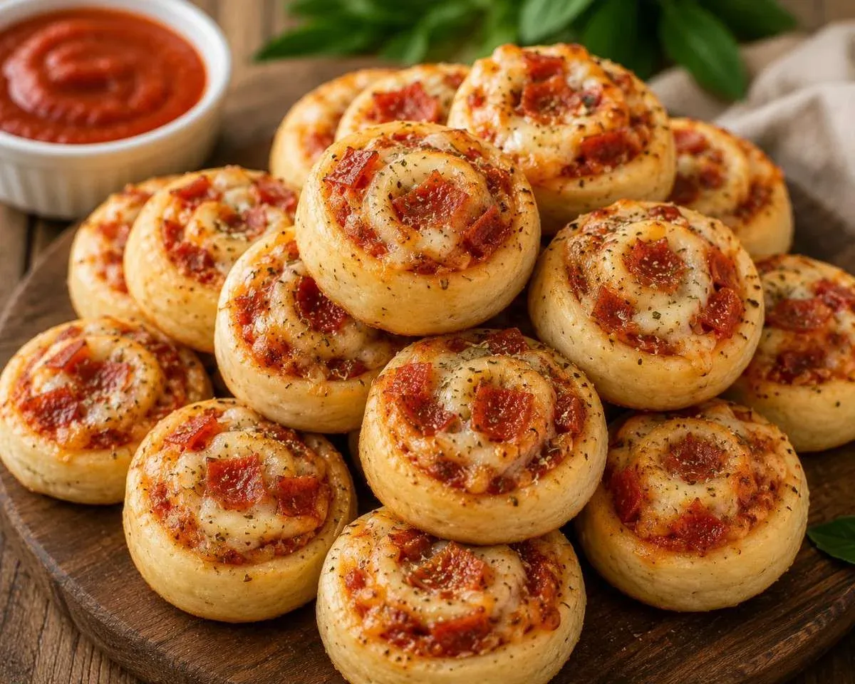 Cheesy Mini Pepperoni Pizza Rolls – Easy and Delicious