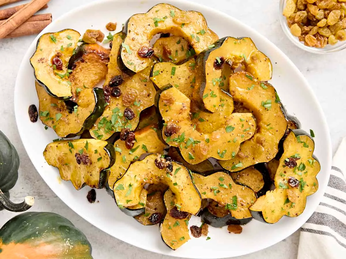 Roasted Acorn Squash Recipe