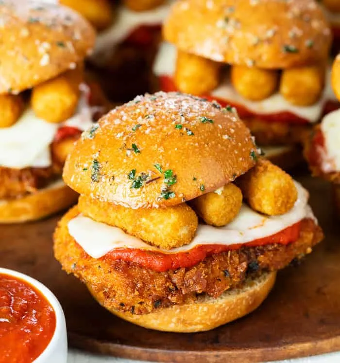 Chicken Parmesan Sliders