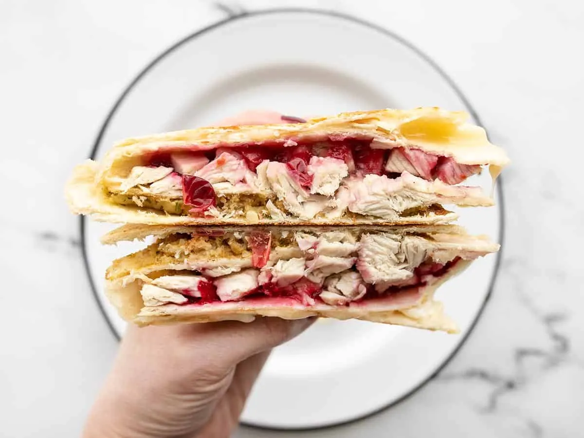 Thanksgiving Leftovers Tortilla Wrap