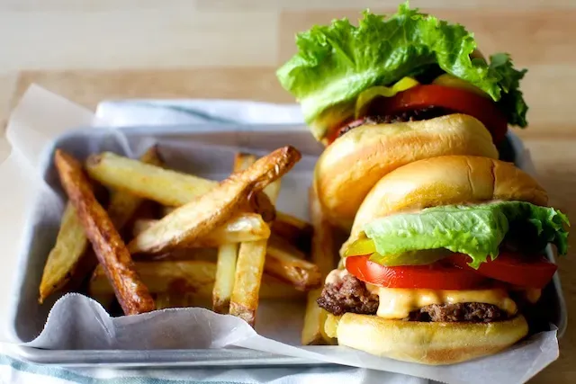 fake shack burger
