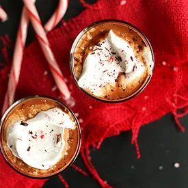 Vegan Peppermint Drinking Chocolate