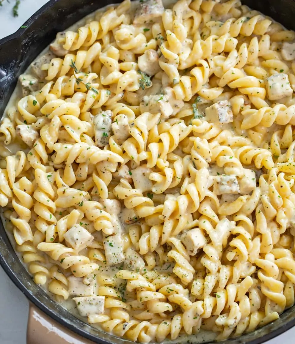 White Cheddar Chicken Pasta