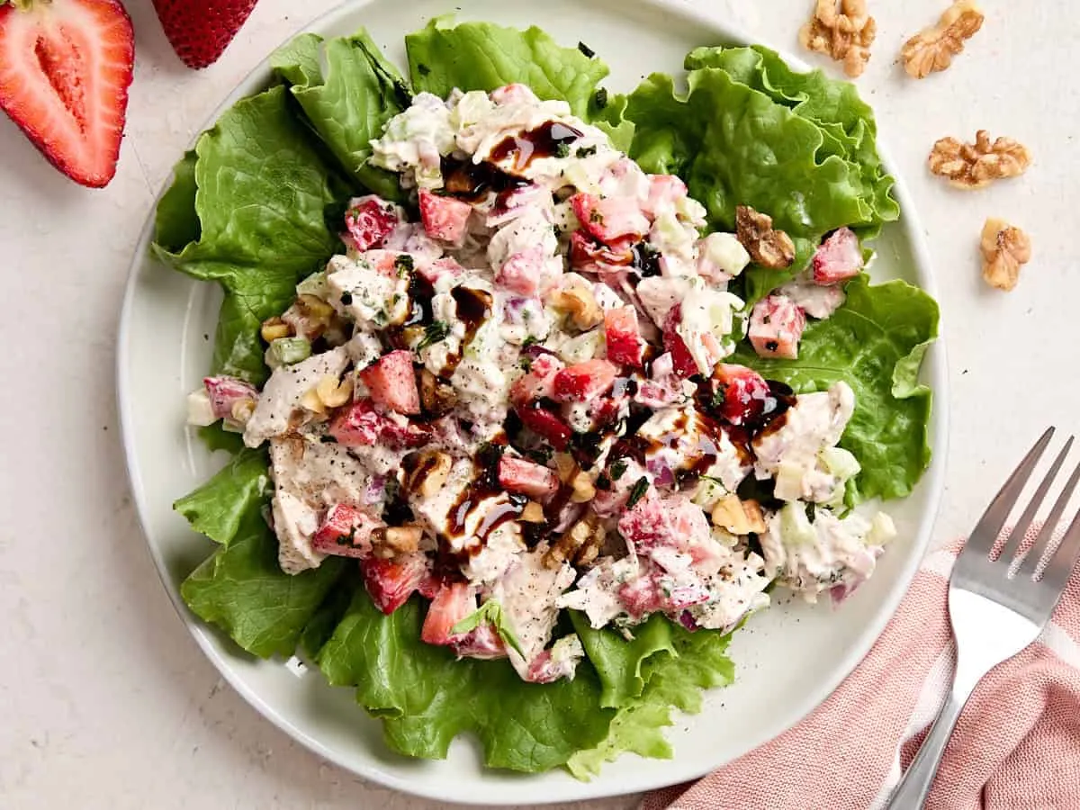 Strawberry Chicken Salad
