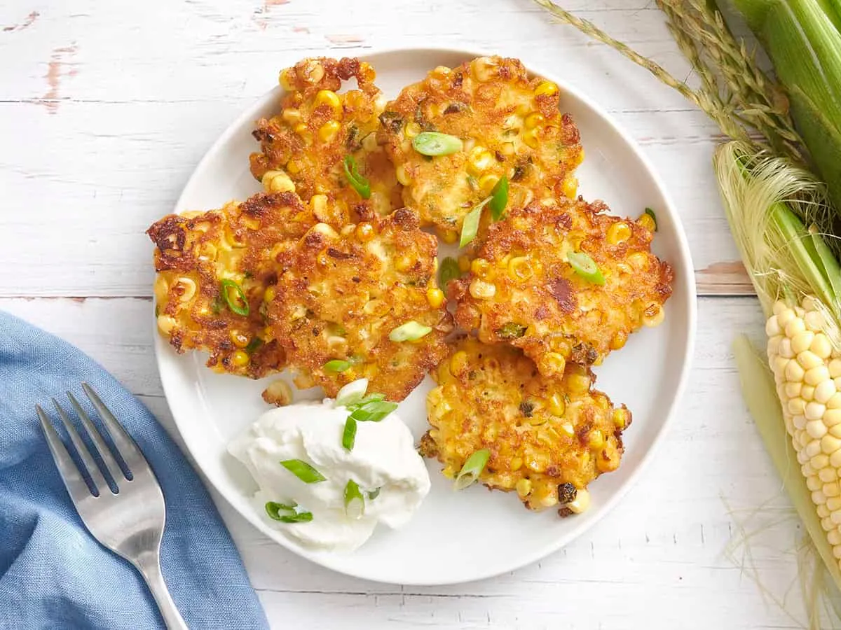Sweet Corn Fritters