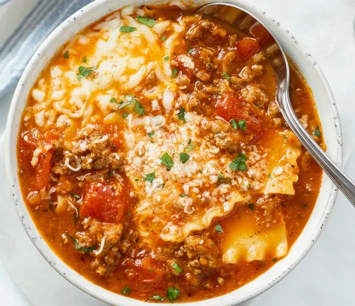 Lasagna Soup