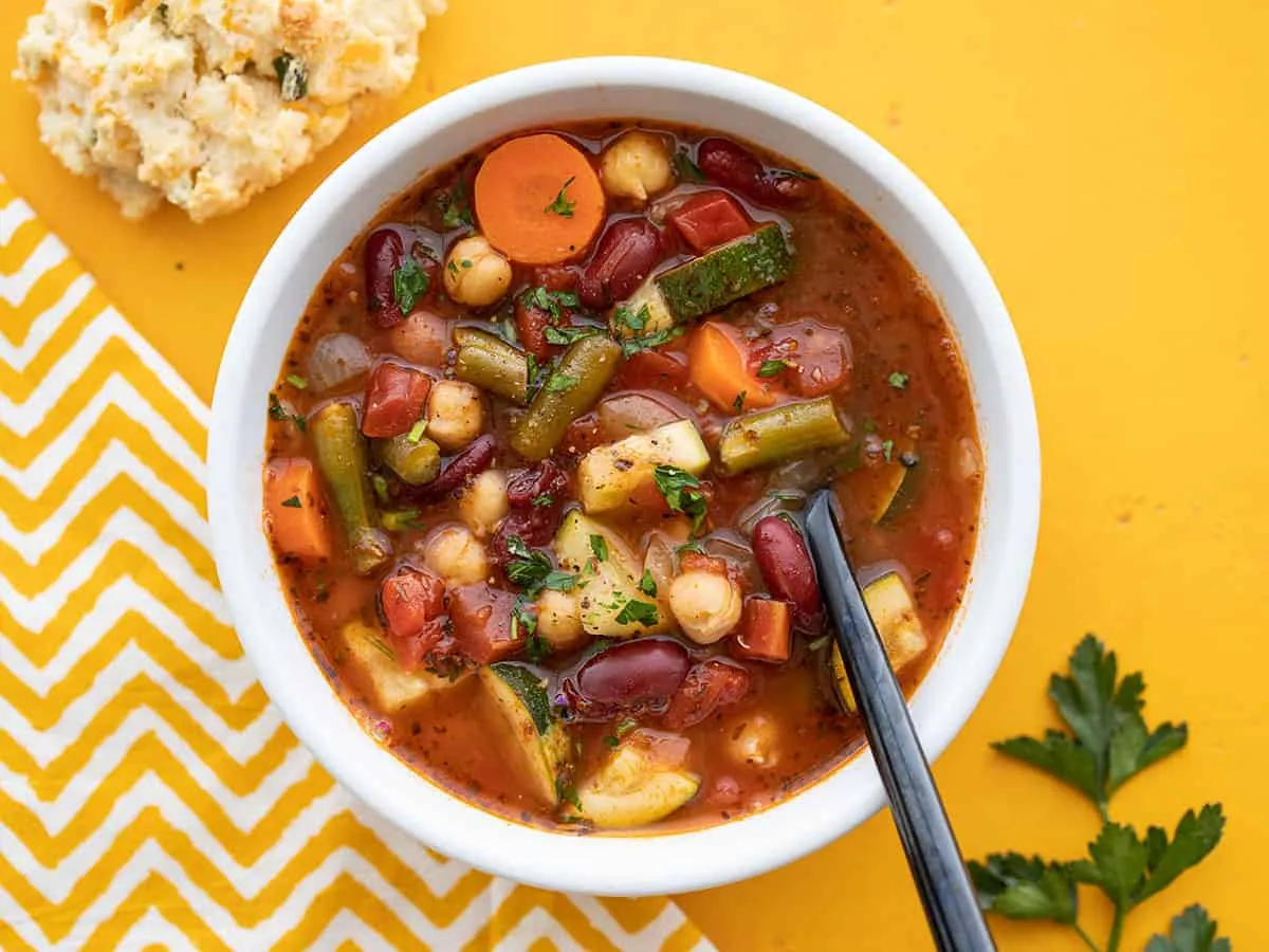 Easy Minestrone Soup