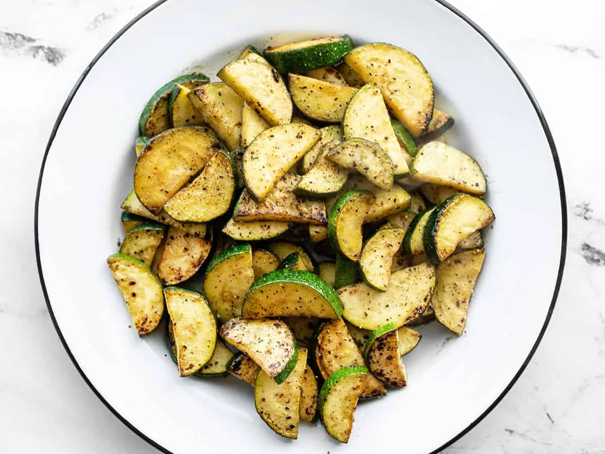 Lemon Pepper Zucchini