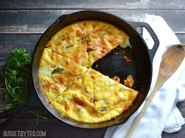 Zucchini and Corn Frittata