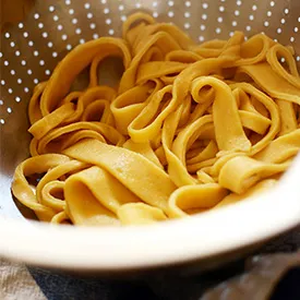 Homemade Pumpkin Pasta