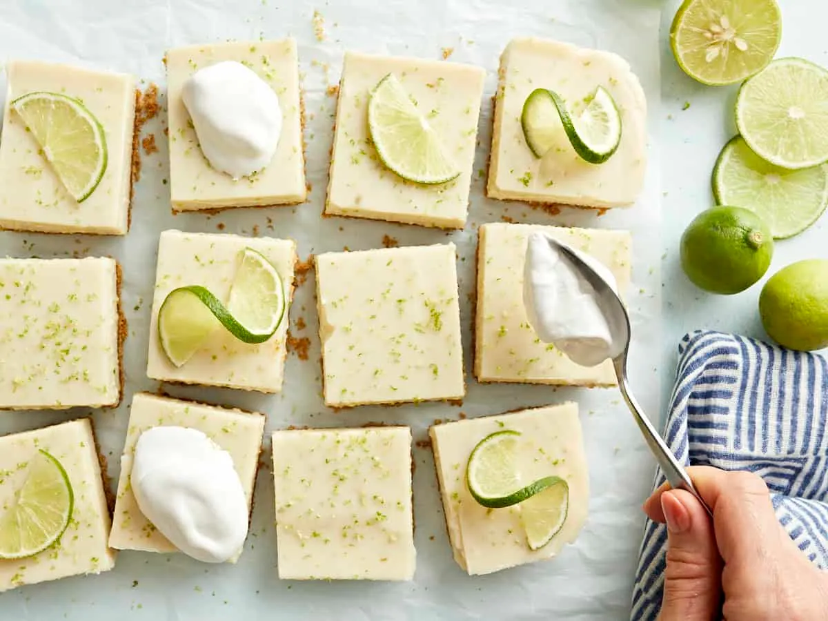 Key Lime Pie Bars