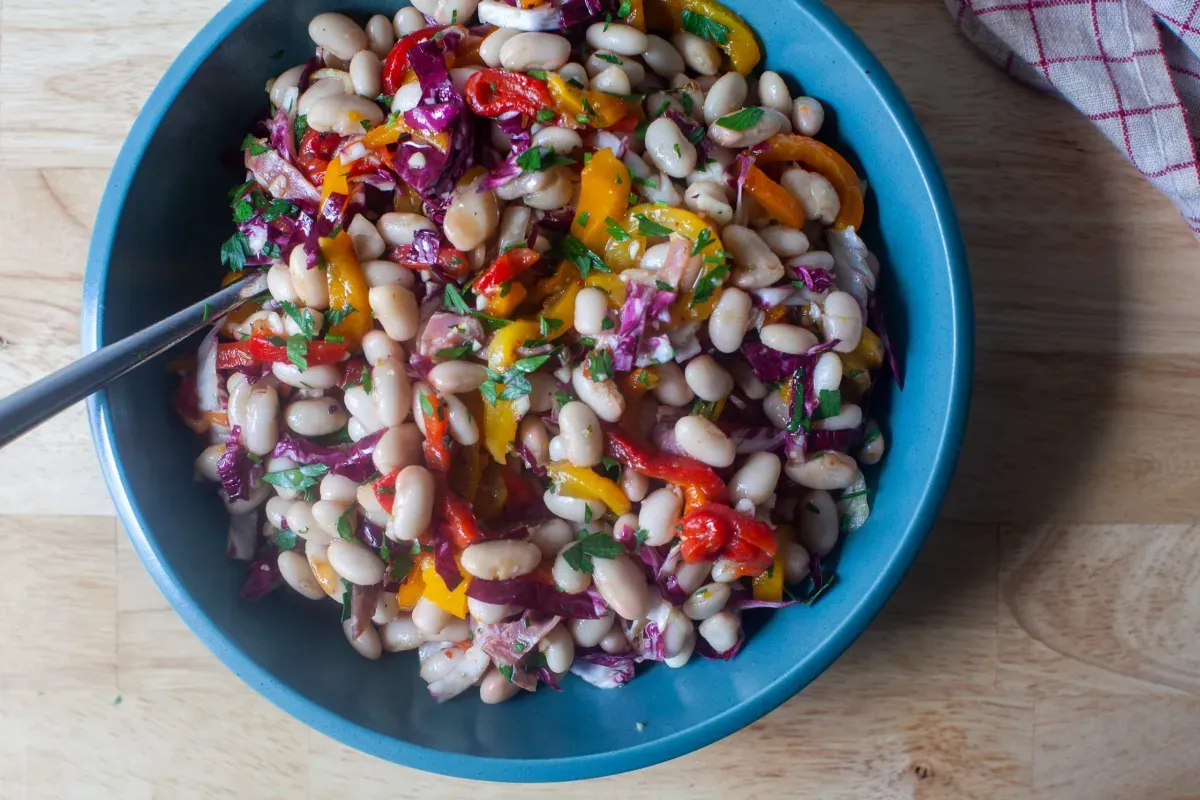 beach bean salad