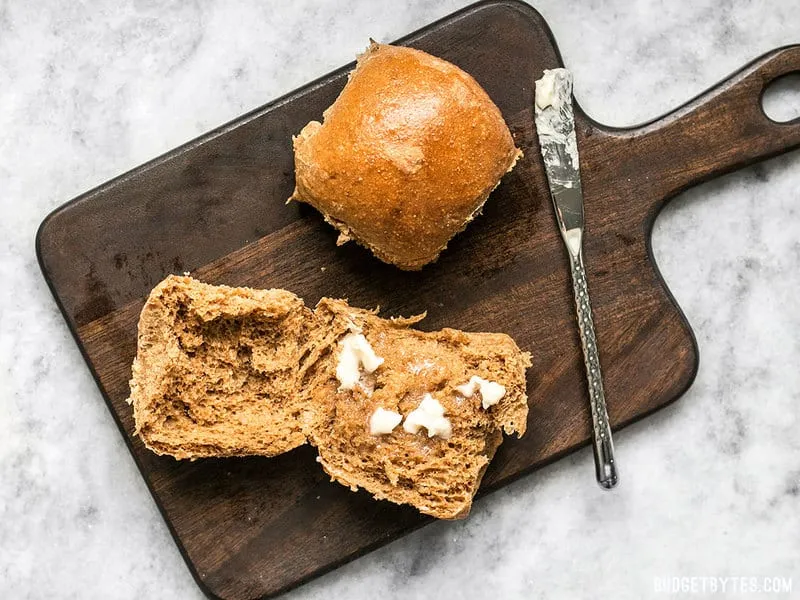 Sweet Molasses Dinner Rolls