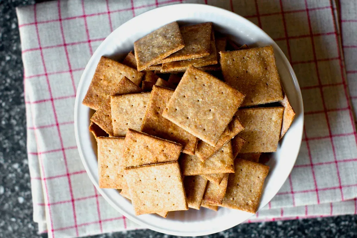 homemade wheat thins