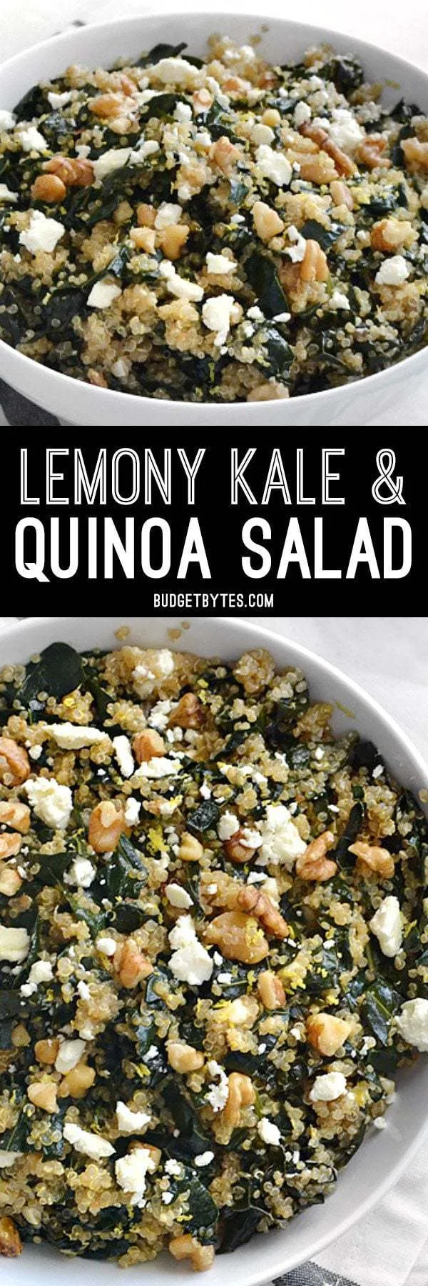 Lemony Kale and Quinoa Salad