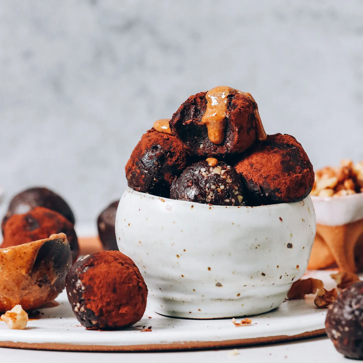 No-Bake Brownie Bites