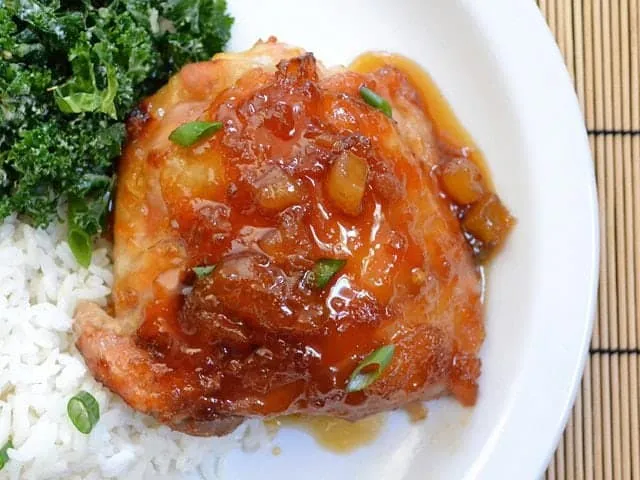 Pineapple Teriyaki Chicken Thighs