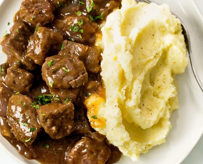Beef Tips and Gravy