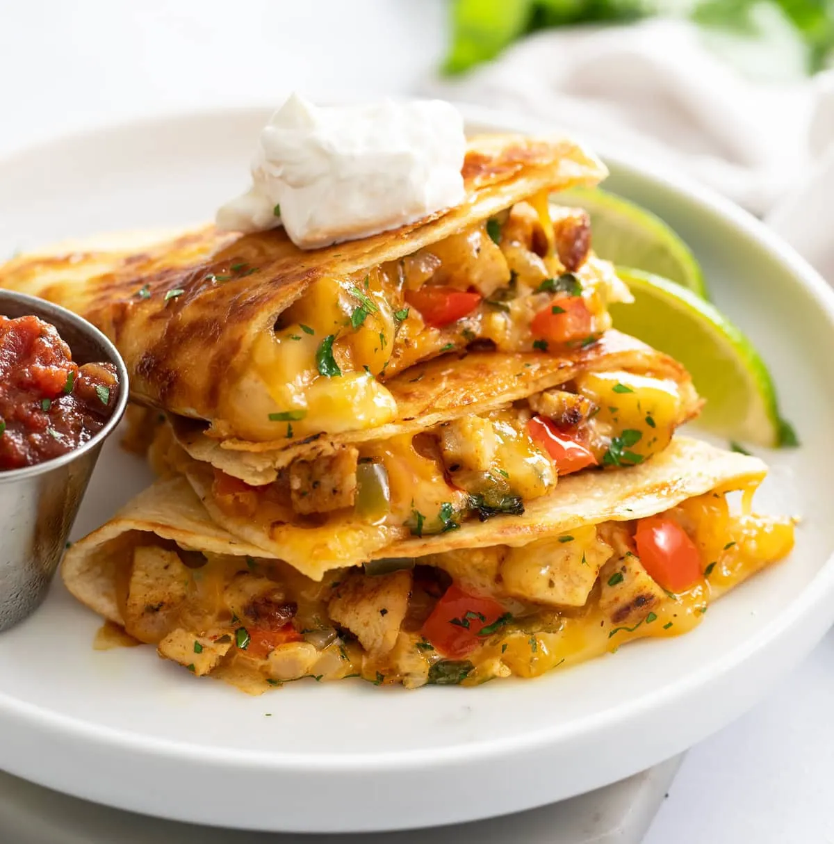 Chicken Quesadillas