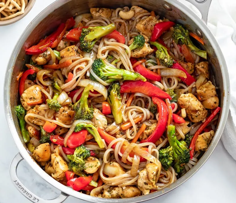 Chicken Noodle Stir Fry