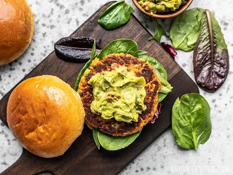 Cajun Salmon Burgers