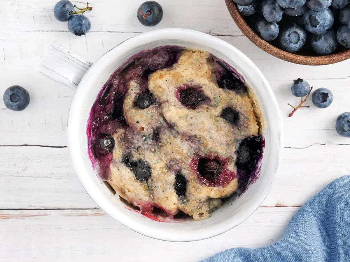 blueberry mug muffin