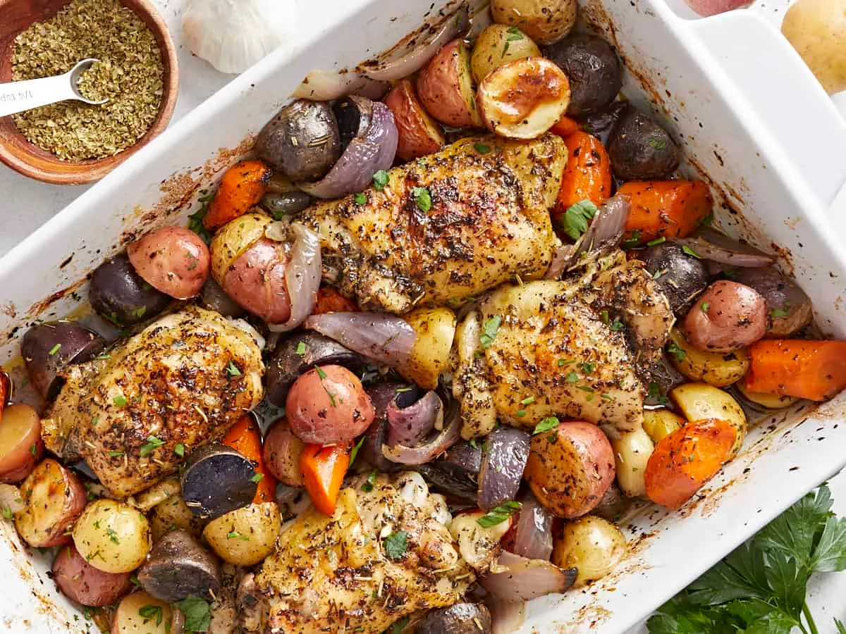 Roasted Chicken and Vegetables