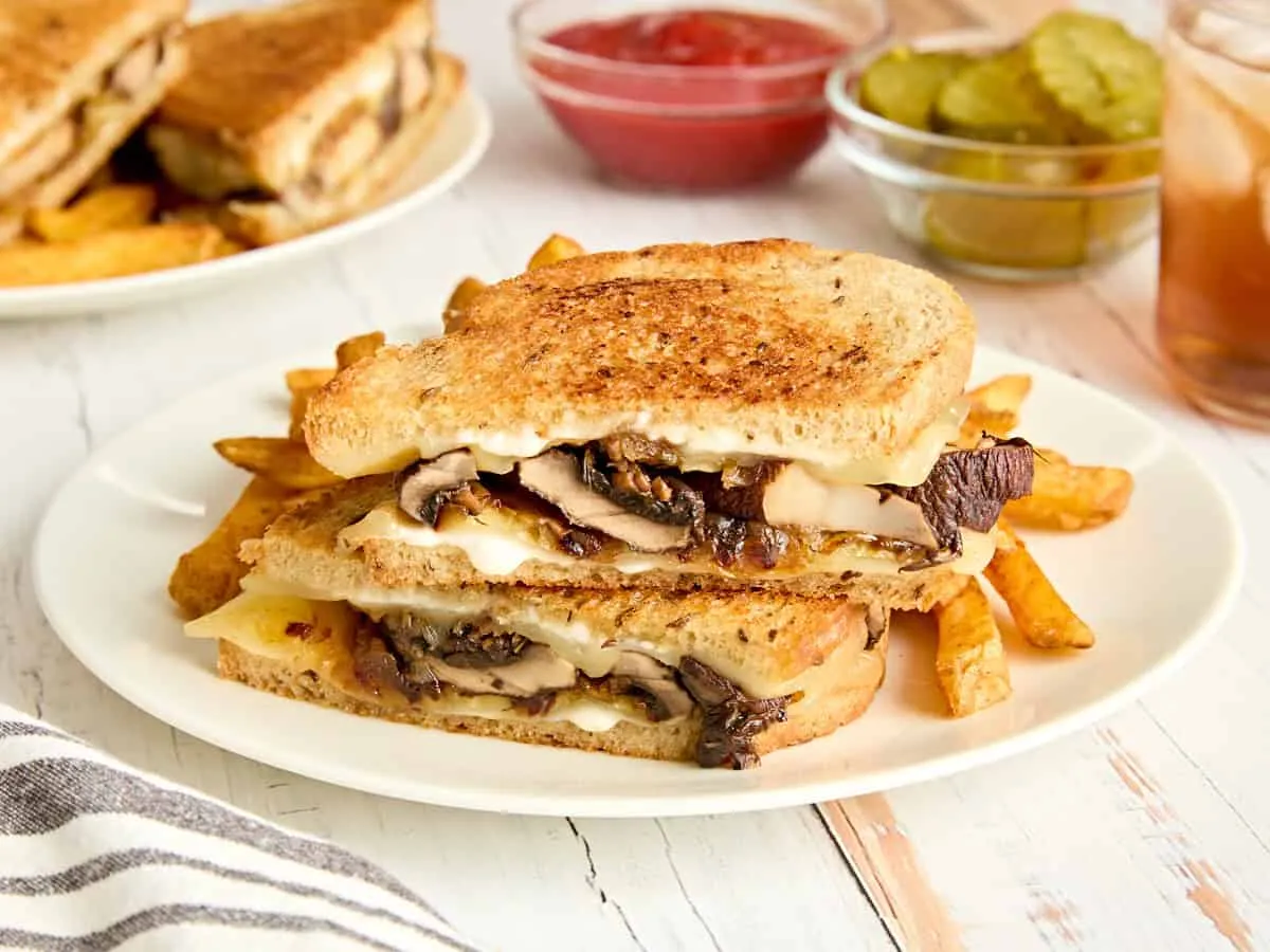 Mushroom Patty Melt
