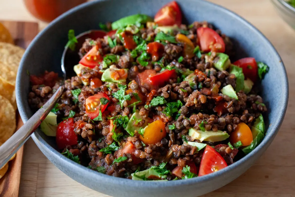 my favorite lentil salad