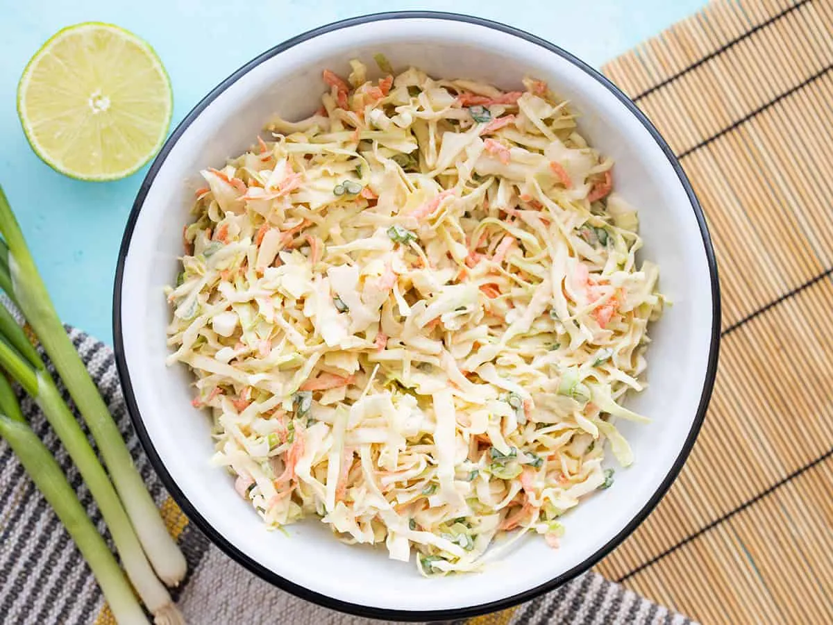 Cumin Lime Coleslaw