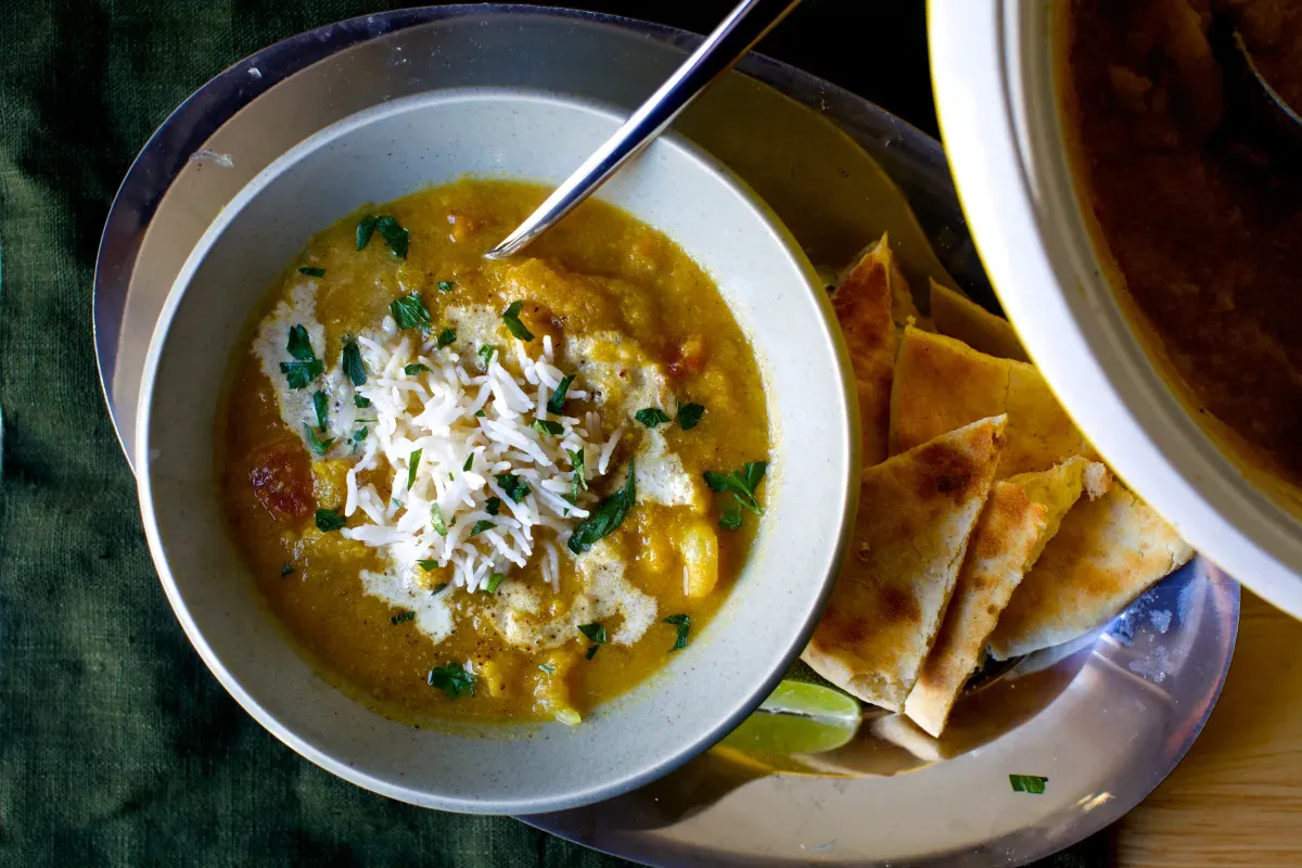 spiced cauliflower soup