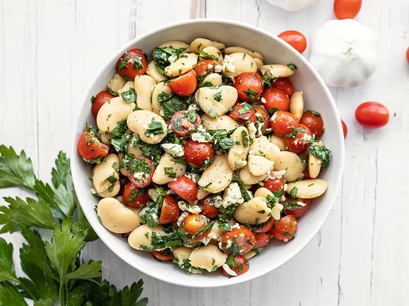 Mediterranean White Bean Salad
