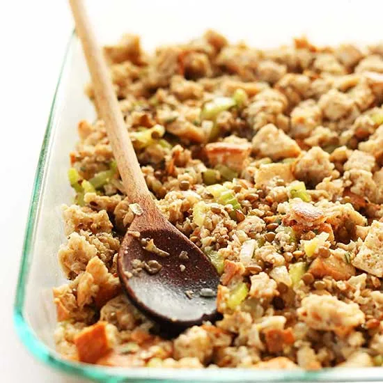 Simple Vegan Stuffing