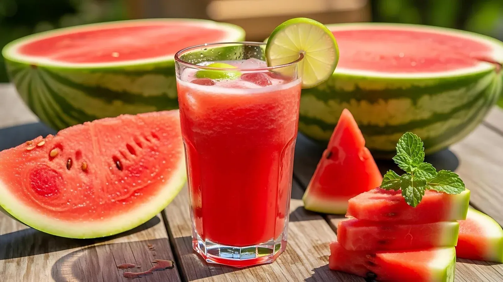 Easy and Delicious Watermelon Lime Refresher