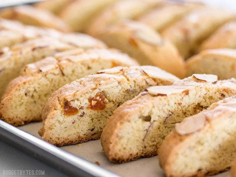 Almond Apricot Biscotti