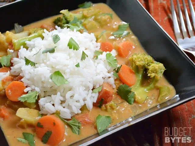 Coconut Vegetable Curry