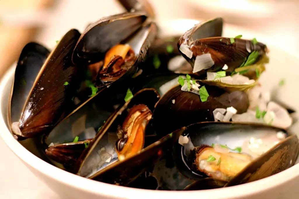 moules à la marinière