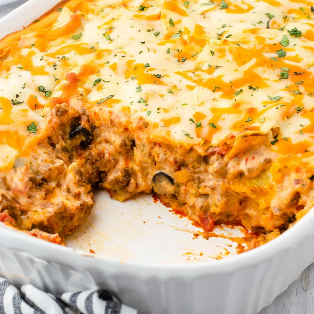 Easy Mexican Lasagna – Cheesy and Flavorful