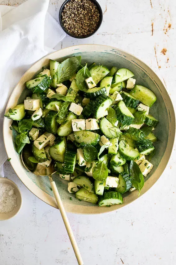 Cucumber and Feta Salad