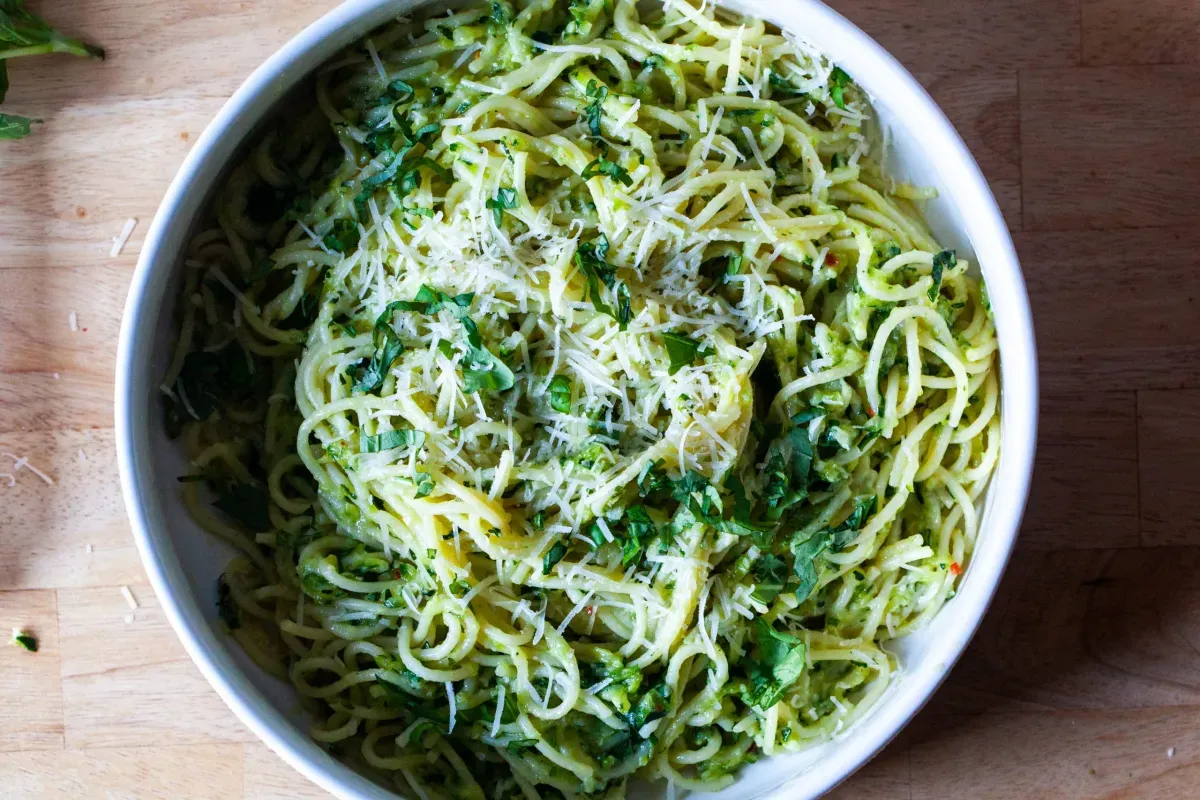 zucchini butter spaghetti