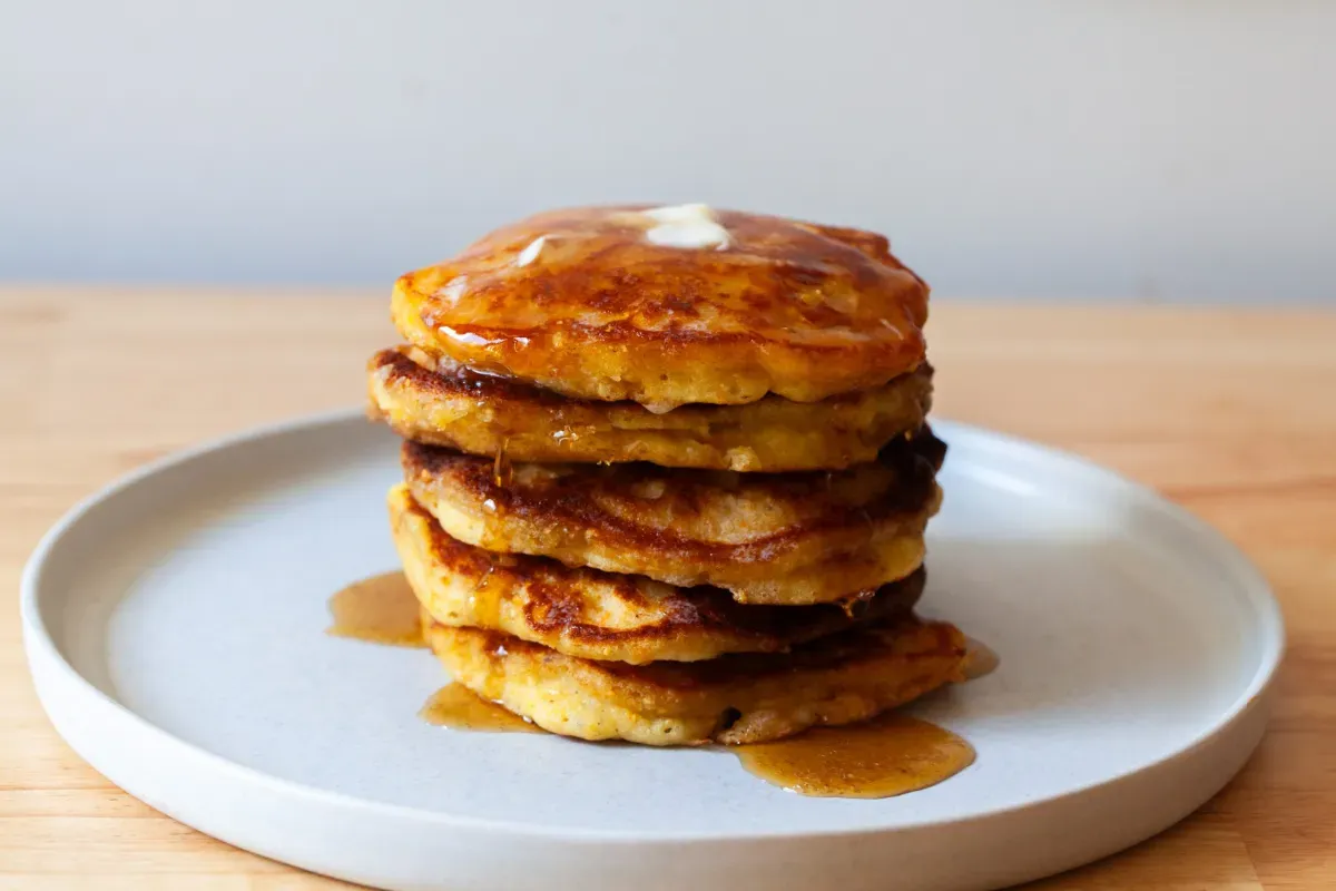 sweet corn pancakes