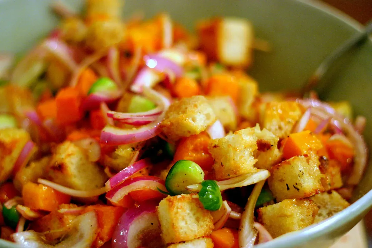 winter panzanella