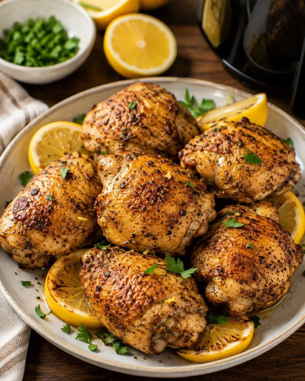 Juicy Air Fryer Lemon Chicken – Crispy and Flavorful